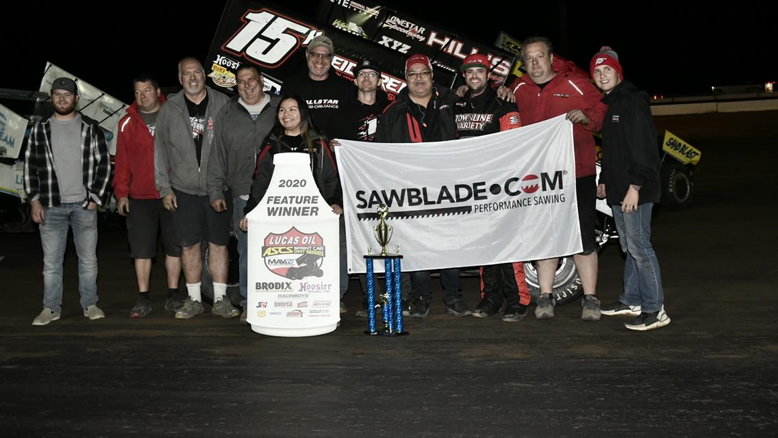 Hafertepe Captures First Win of 2020 With ASCS National At Canyon Speedway Park