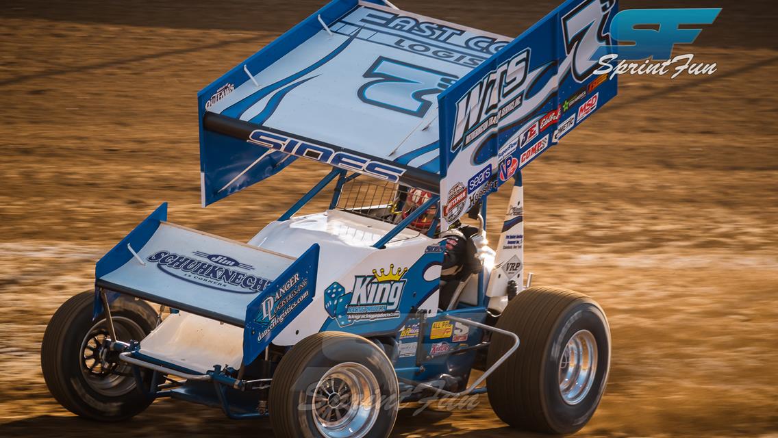 Sides Nets Top 10 at Skagit During World of Outlaws Visit to Washington