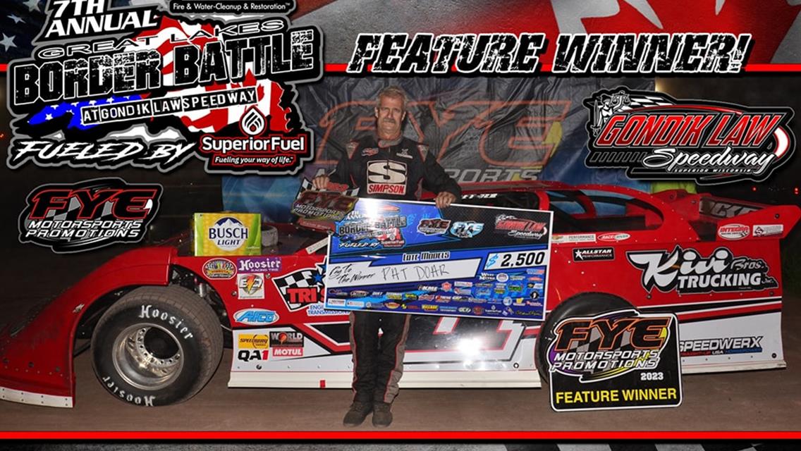 Sabraski Sweeps Great Lakes Border Battle for $12k Payday