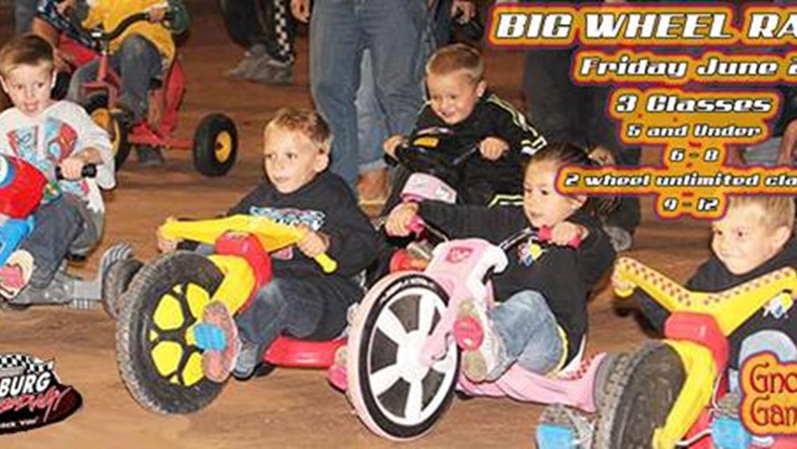 June 2nd is Gnome Games Big Wheel Races &amp; Karsyn&#39;s Krusaders