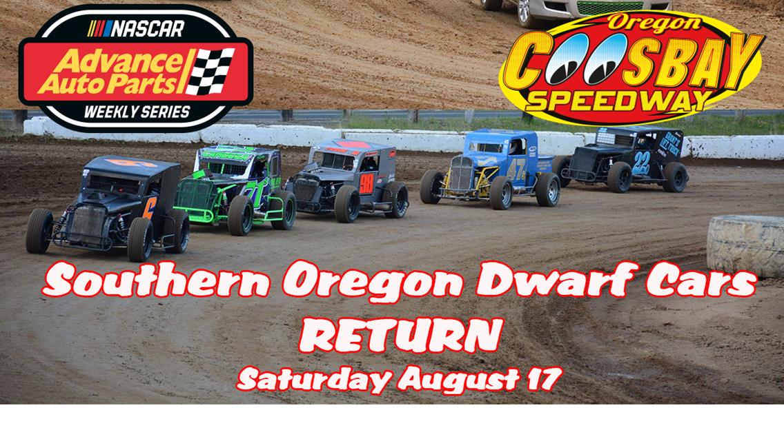 Dwarf Cars Return To Coos Bay Speedway On Dollar Dog Night!