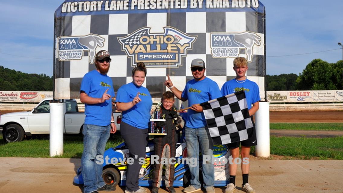 Corey Delancey, Tyler Carpenter &amp; KC Burdette Bag Feature Wins at Ohio Valley Speedway