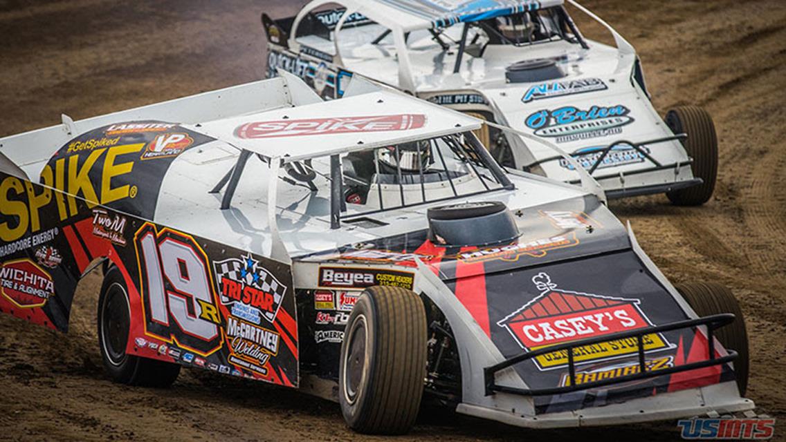 Four days of USMTS at I-35, Urbana, LOS, Salina Highbanks