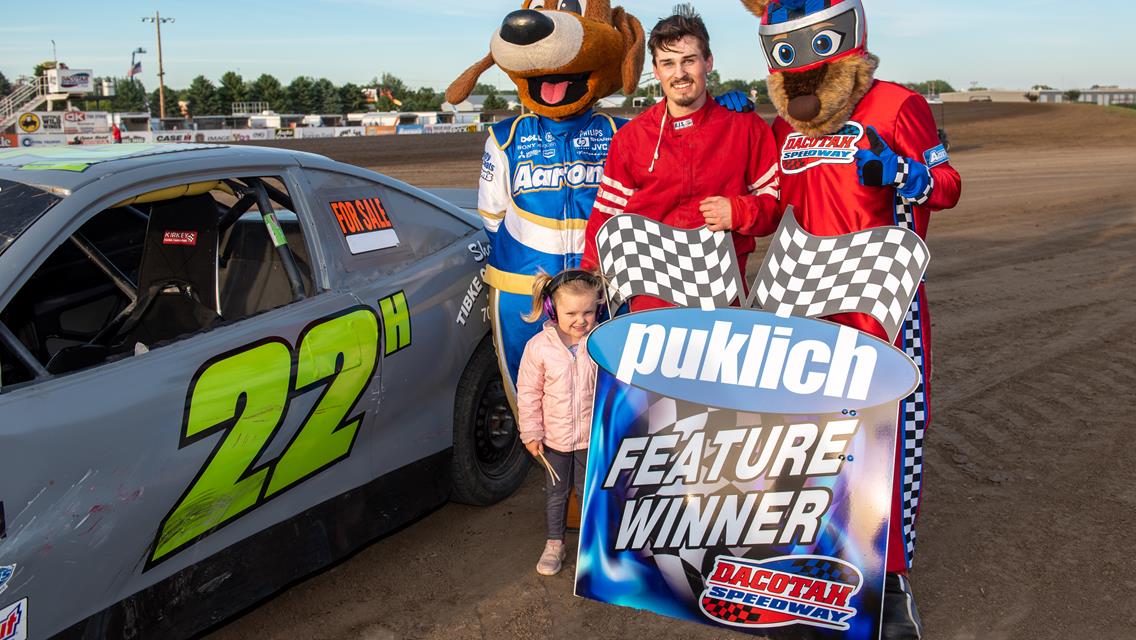 HANSON GOES BACK TO BACK AT DACOTAH SPEEDWAY