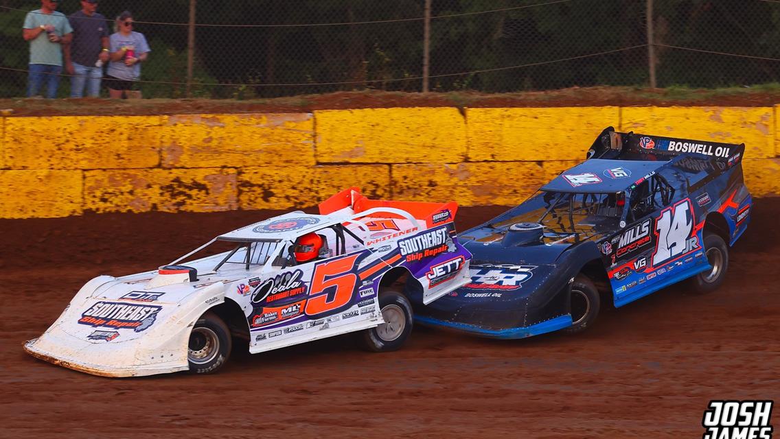 Duck River Raceway Park (Shelbyville, TN) – DIRTcar Summer Nationals Hell Tour – July 6th, 2025. (Josh James Artwork)