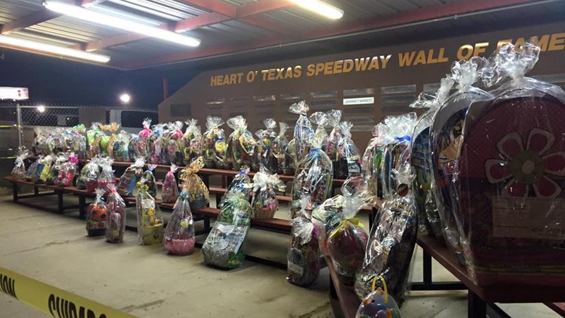 Easter Basket Giveaway and Action Packed Racing Action