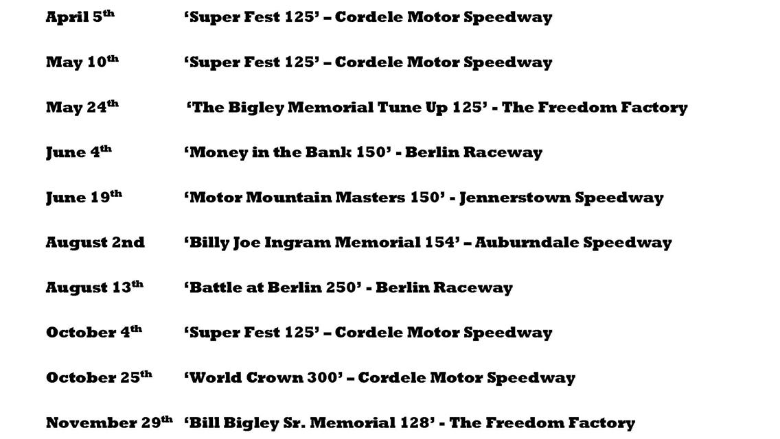 2025 Schedule