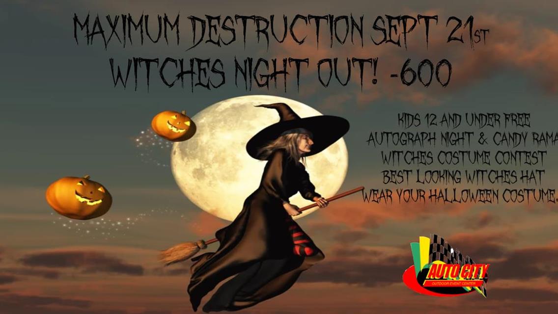 Finale- Witches Night Out -Sept 21st