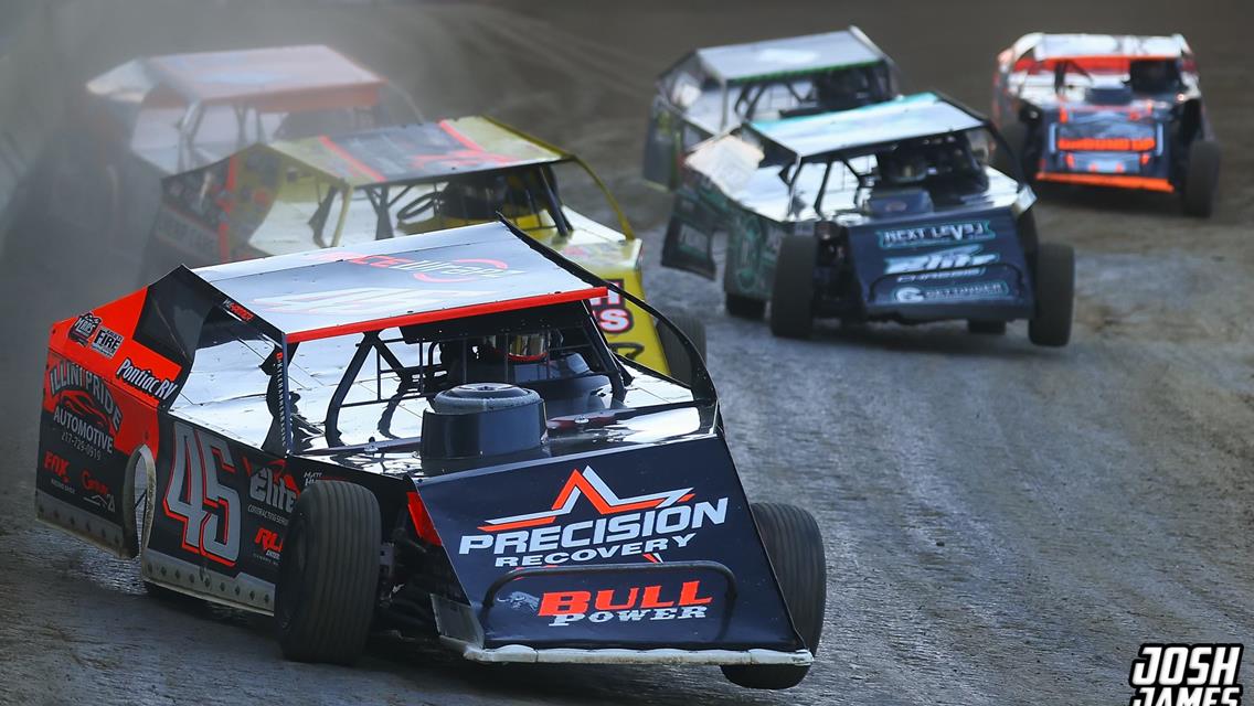 Highland Speedway (Highland, IL) – MARS Modified Championship Series – May 17th, 2025. (Josh James Artwork)