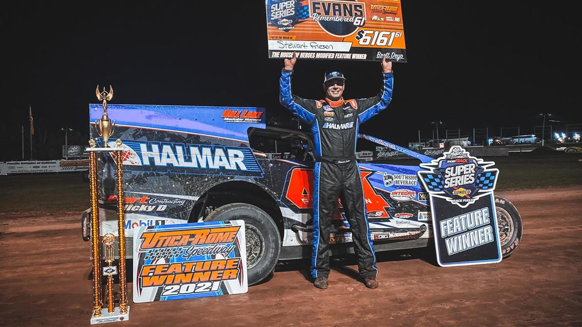It™s Friesen Over Sheppard In Richie Evans Remembered Heavyweight Bout at Utica-Rome