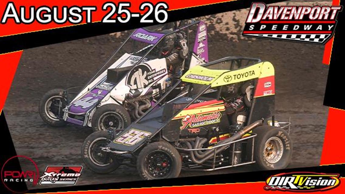 Davenport Approaches for Xtreme/POWRi National Midgets on August 25-26