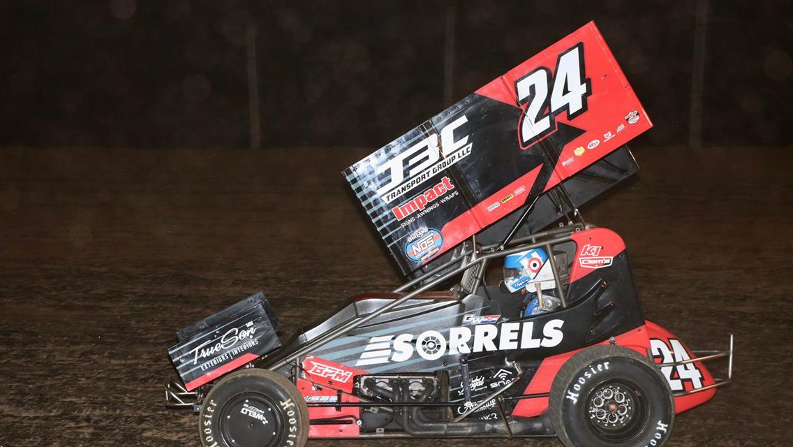 Williamson Rallies From 21st to Seventh at Knoxville Raceway