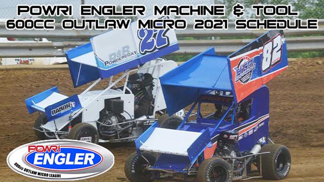 POWRi 600cc Outlaw Micros Season Release includes KKM Giveback Classic