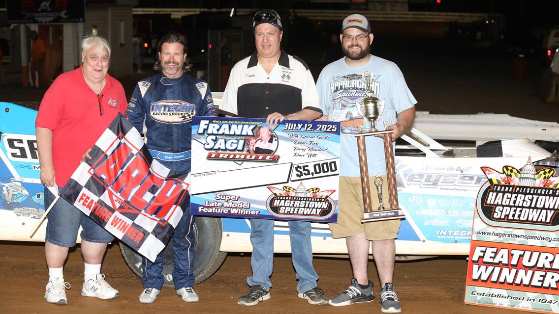 Hagerstown Speedway (Hagerstown, MD) – Frank Sagi Tribute – July 12th, 2025. (Clifford Dove photo)