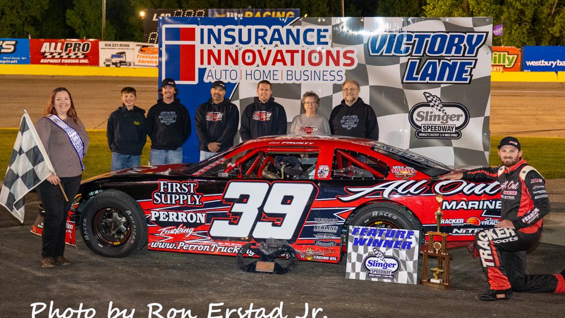 Prunty Wins Johnson & Sons Paving Remembrance Night