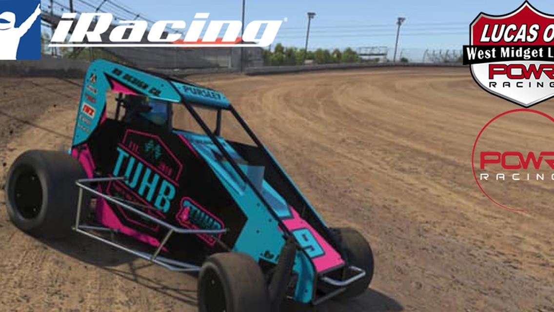 Daison Pursley Conquers in POWRi Midget iRacing League Championship