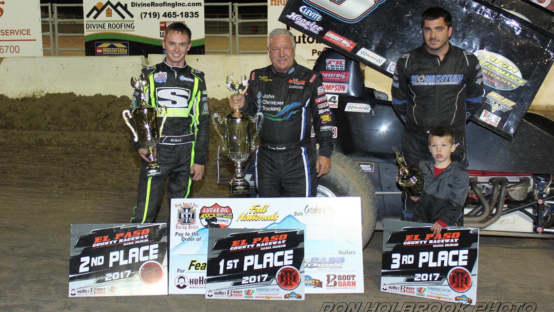 Swindell Unstoppable With Lucas Oil ASCS At El Paso County Raceway