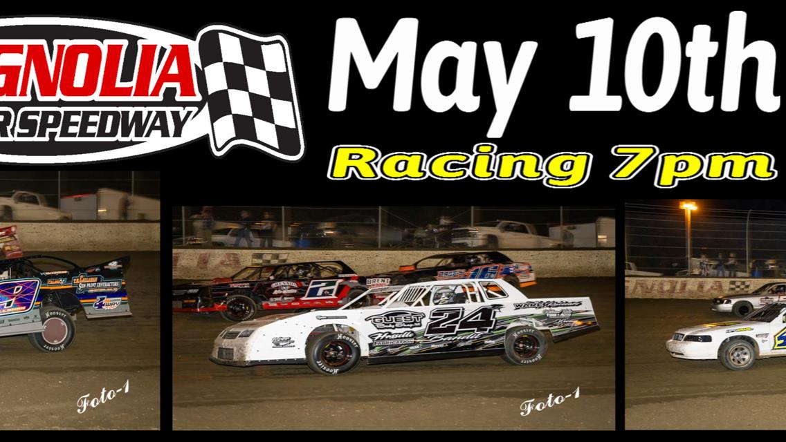 Racing at The MAG Saturday, May 10th
