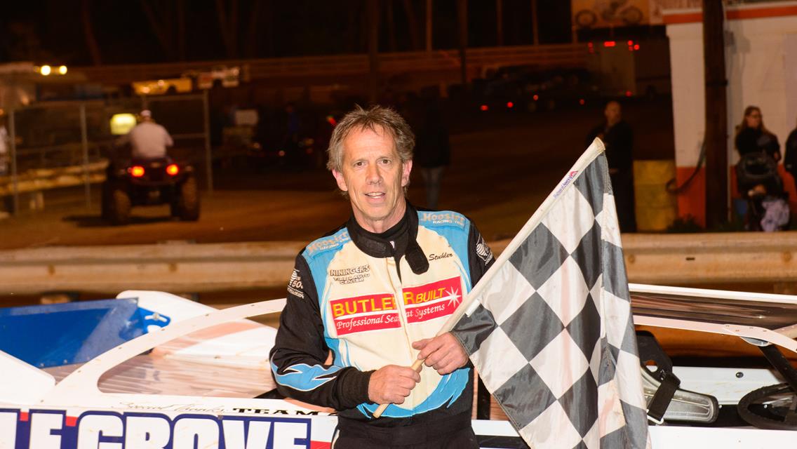 STUHLER BACK IN DIRT CAPITOL VICTORY LANE FOR A SECOND TIME, PALMER WINS HIS SECOND, THE LATE MODEL SPORTSMAN SPRING CHAMPIONSHIP