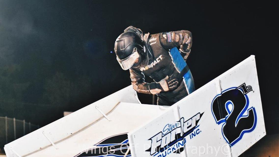Logan Forler On Top With ASCS Frontier At Electric City Speedway