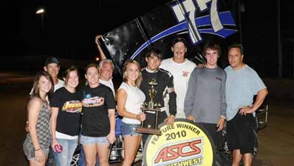 Gabbard Takes ASCS Southwest Honors in Winged Debut!