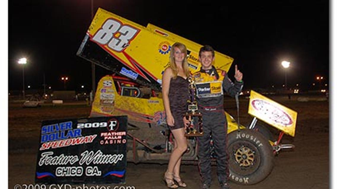 Kyle Larson Gets First Career 410 Sprint Main Win