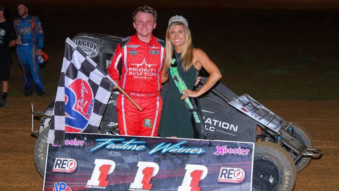 Zeb Wise returns from the sidelines to score PA Midget Week win