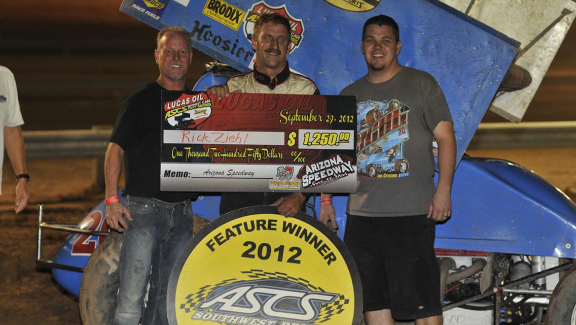 Ziehl Conquers Arizona Crowd