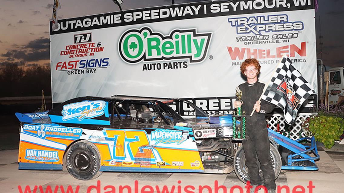 SCHEFFLER SHREDS OUTAGAMIE LATE MODEL FOES