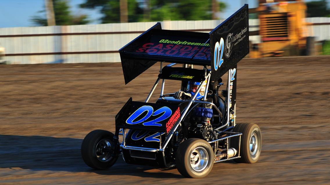 Freeman Continues Top-Five Streak at Mountain Creek Speedway With Podium Finish