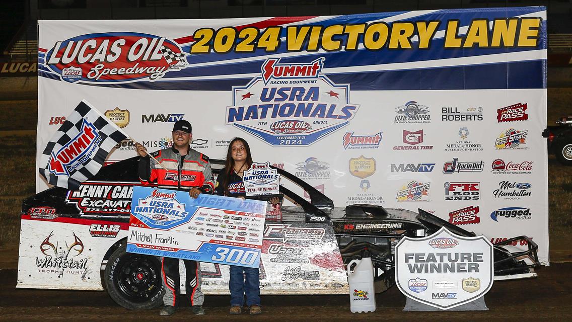 Summit USRA Nationals get underway at Lucas Oil Speedway with a trio of Ozarks-area drivers taking wins