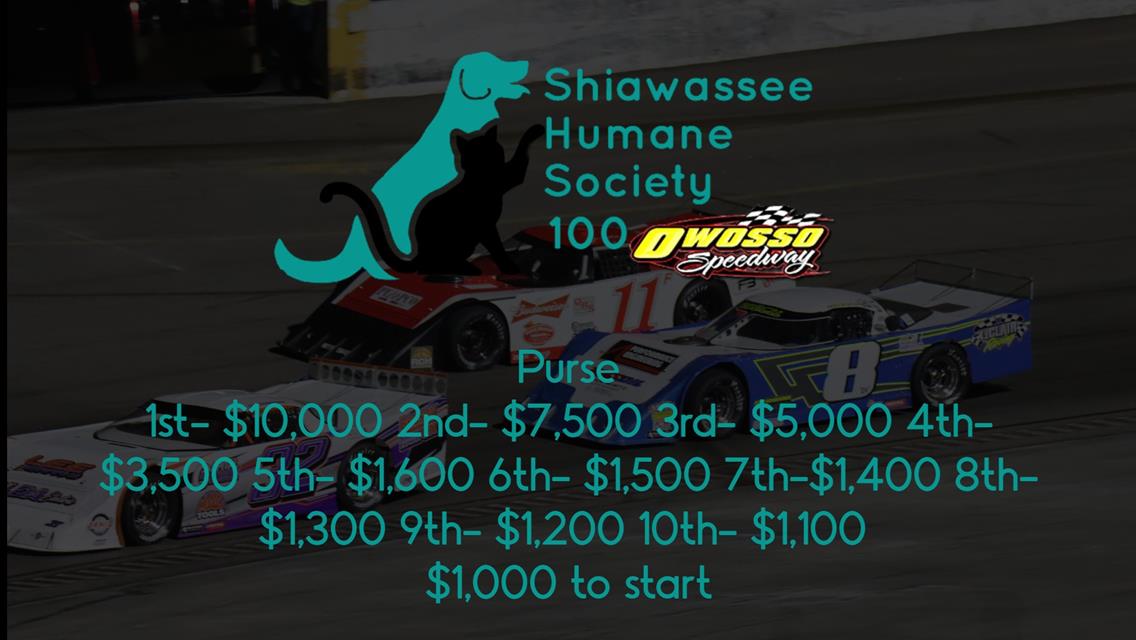 Registration/Tire Order Open for Humane Society 100!