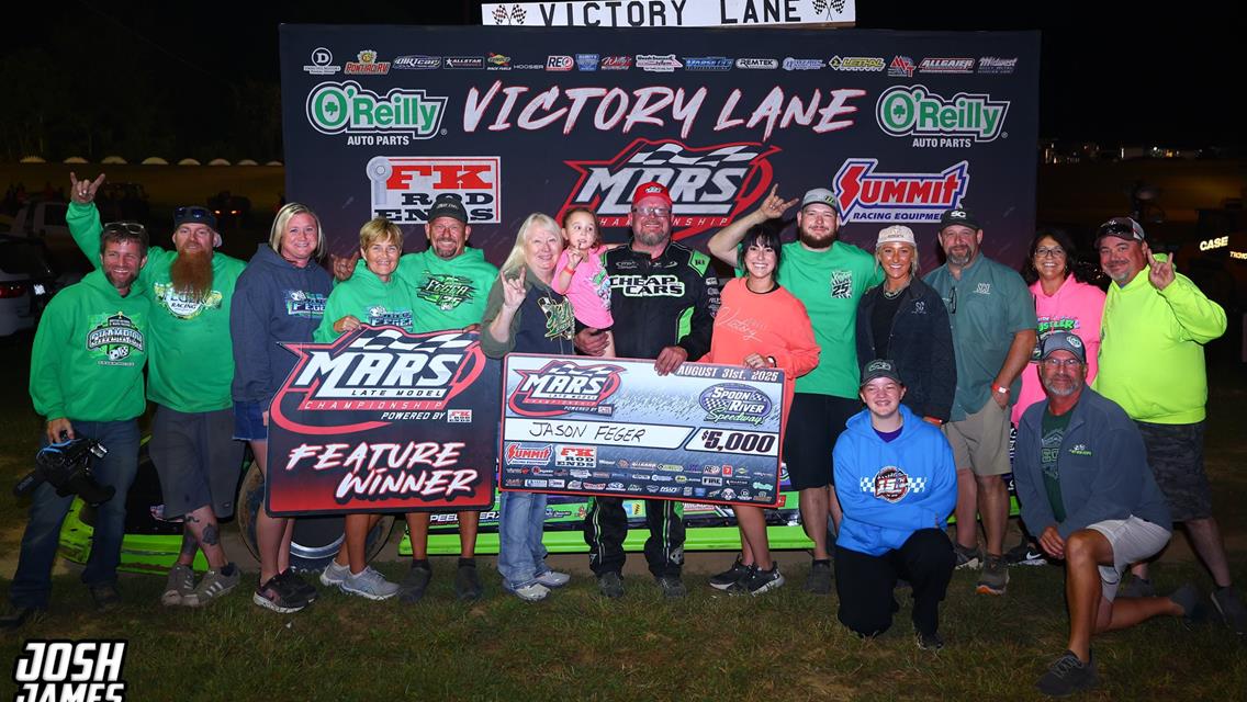 Spoon River Speedway (Canton, IL) – MARS Late Model Championship Series – Plowboy Nationals – August 31st, 2025. (Josh James photo)