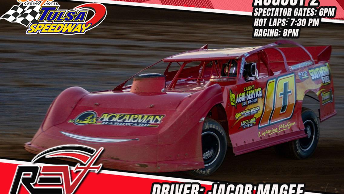 Magee looks for second season win at Tulsa Speedway for Revival Dirt Late Model Series