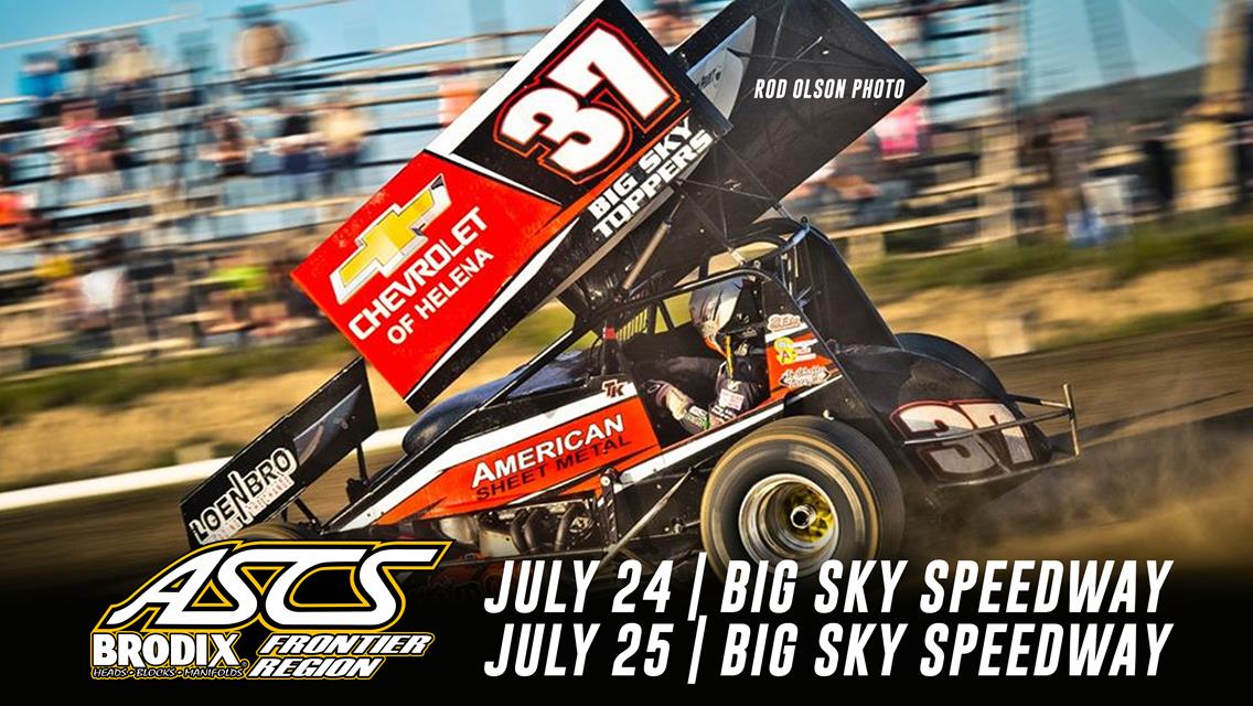 ASCS Frontier Back On Track This Weekend At Big Sky Speedway