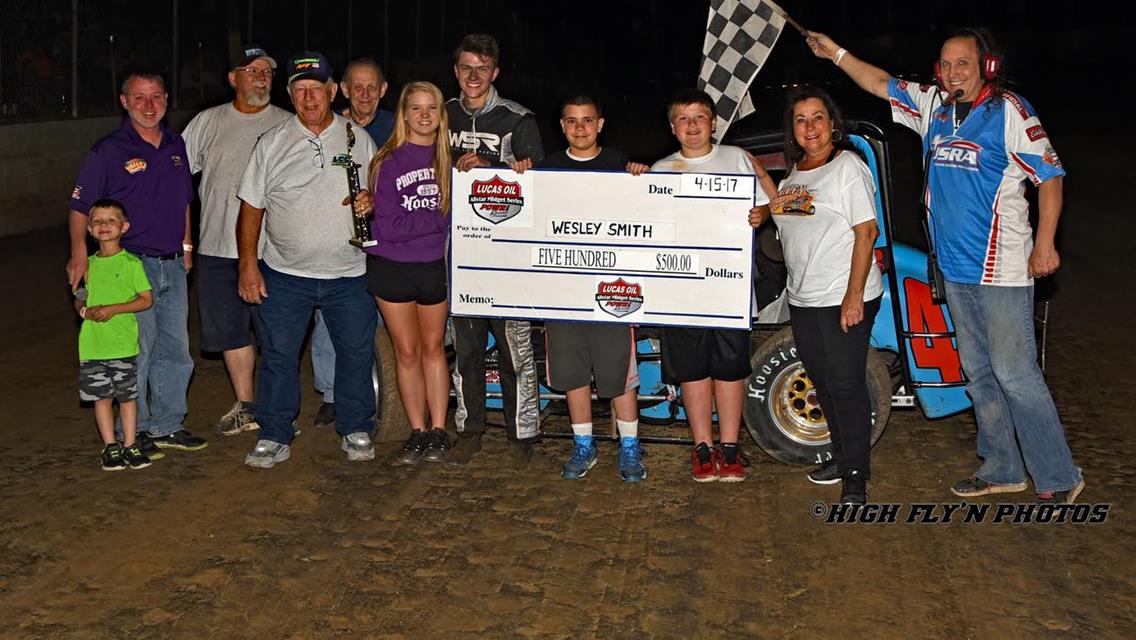 Smith starts last and wins at Valley Speedway