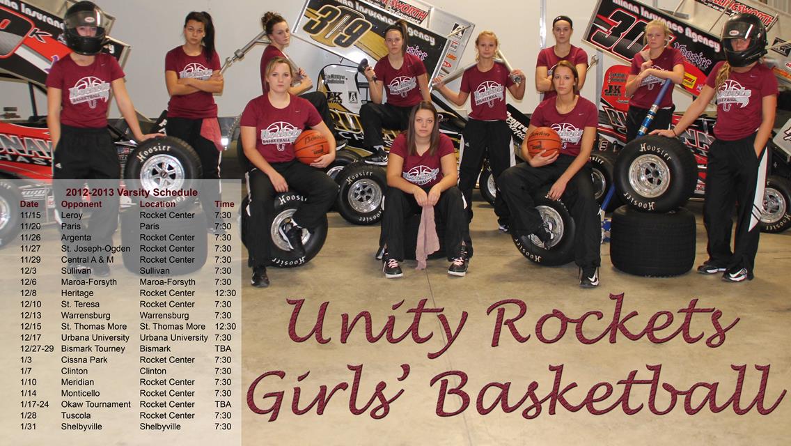 Unity Girls&#39; Basketball Team