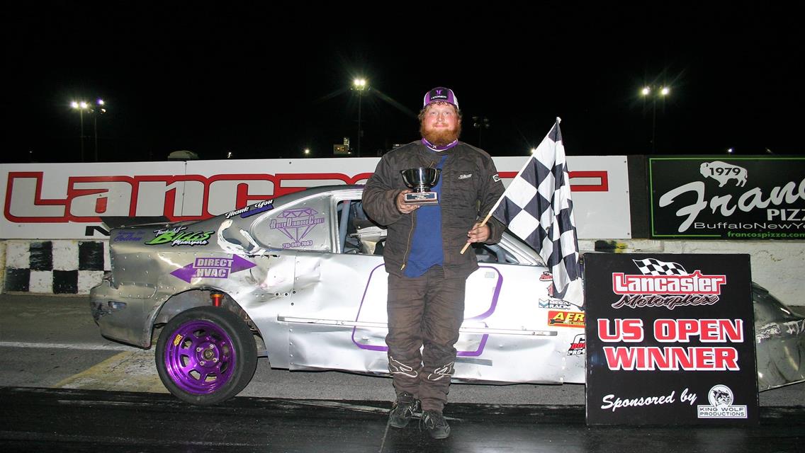 Jimmy Dunkleman III Takes 4 Cylinder Feature To Kick Off 36th U.S. Open Weekend