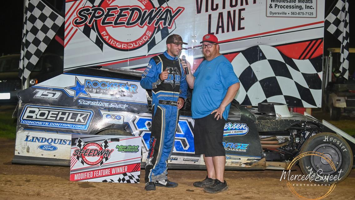 Dubuque Fairgrounds Speedway (Dubuque, IA) – July 27th, 2025. (MercedeSweet Photography)