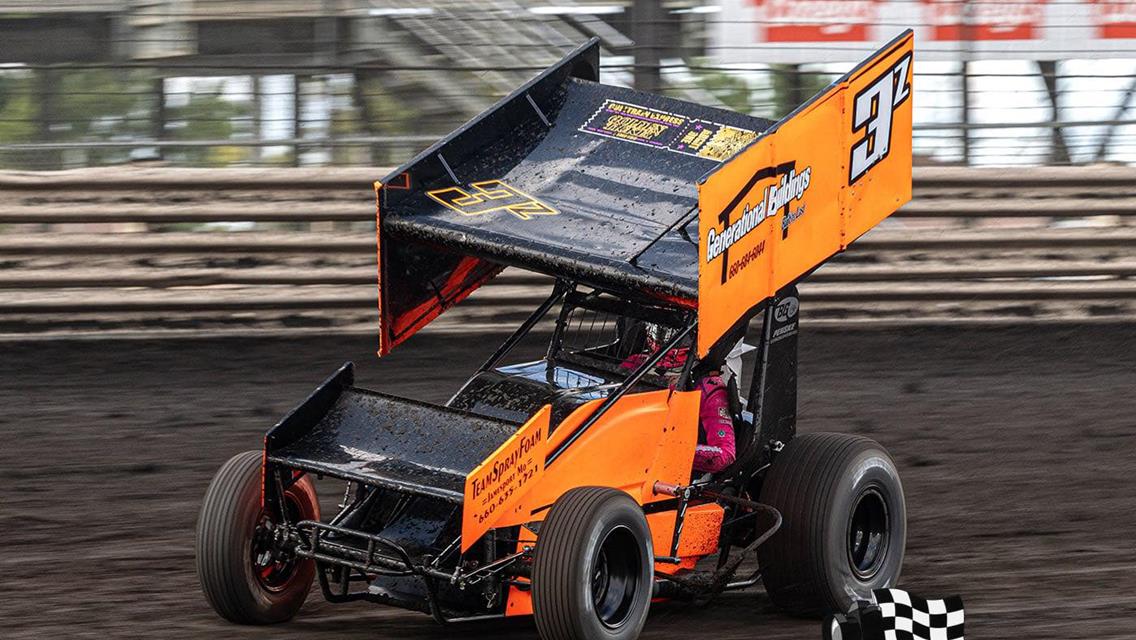 Knoxville Raceway (Knoxville, IA) – July 26th, 2025. (Chuck Stowe photo)