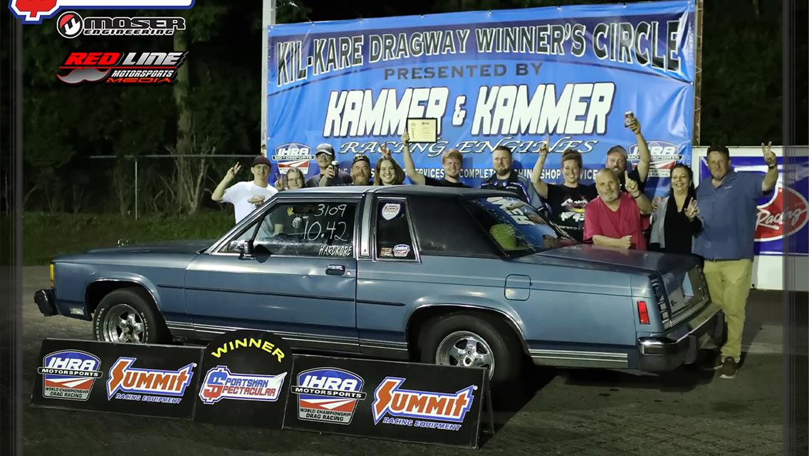 Hoskins, Shade, Groff, England, Cromer Earn IHRA Sportsman Spectacular presented by Moser Engineering Wins at Kil-Kare Raceway