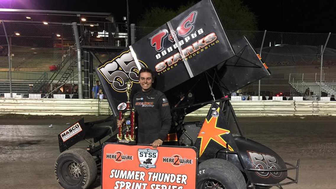 Starks Secures First Win of Season with Summer Thunder Sprint Series