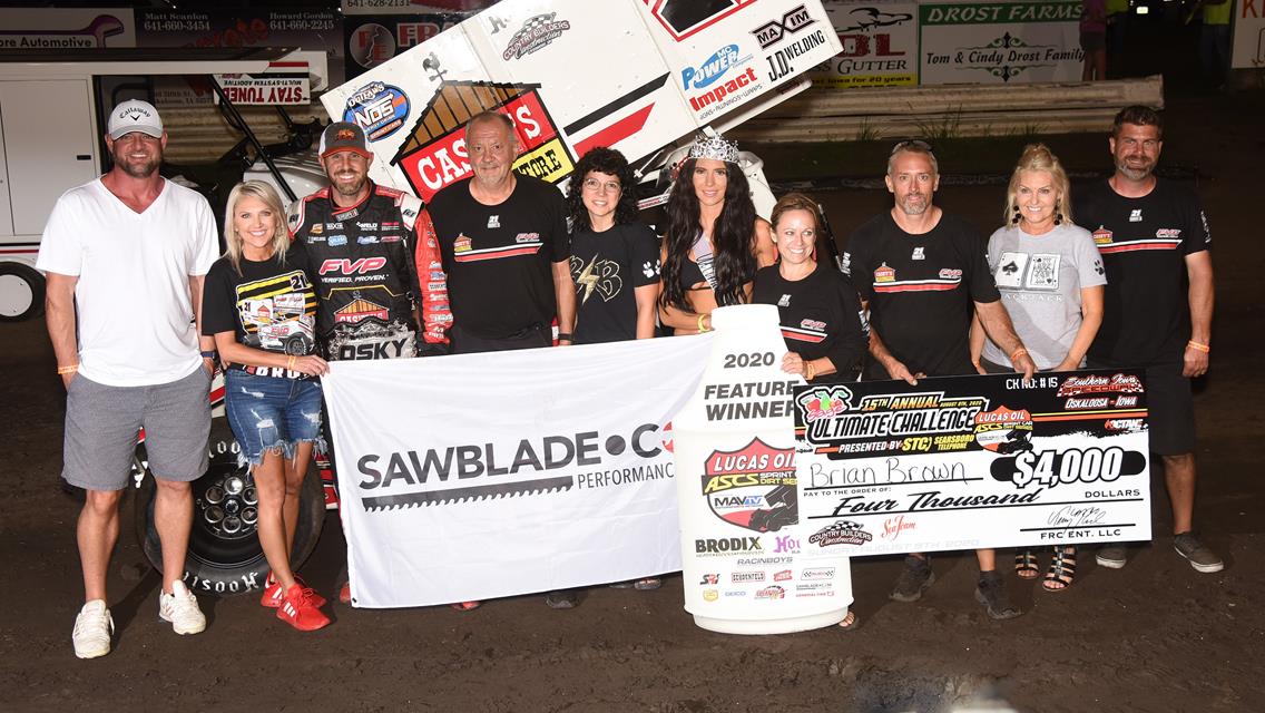 Brian Brown Contends for 360 Knoxville Nationals Title Before Winning Ultimate Challenge
