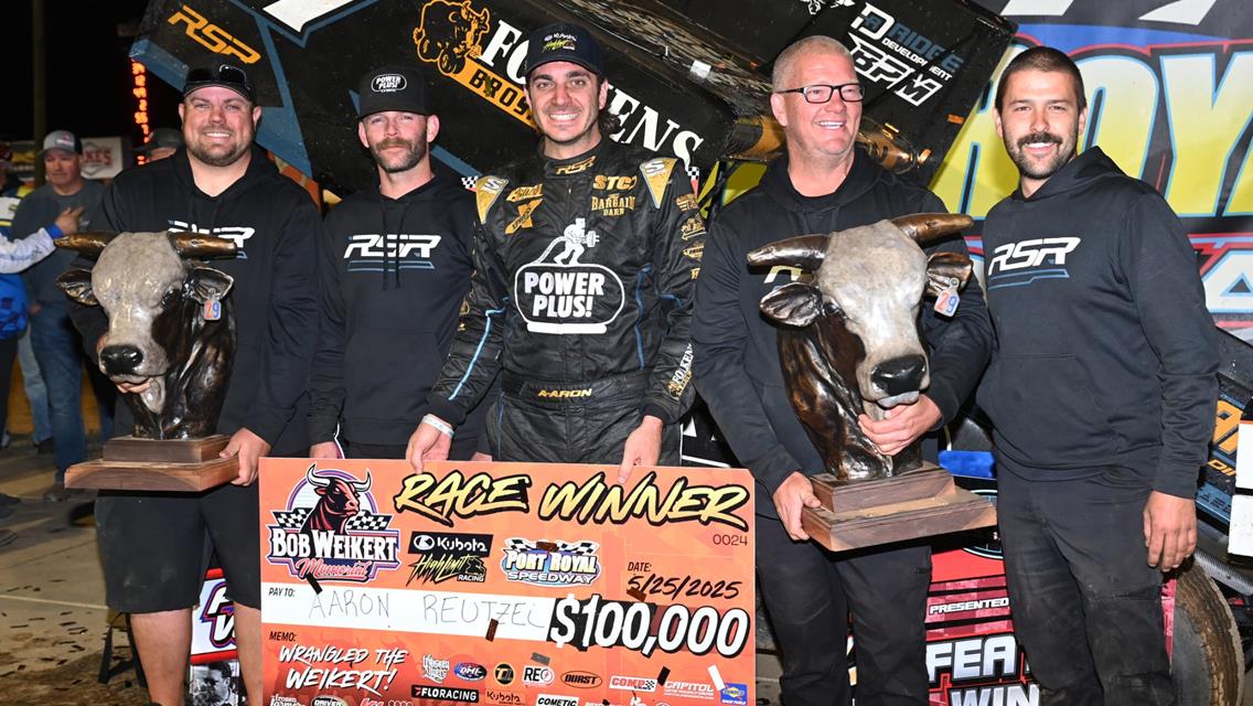 CAN&#39;T HEAR THE HATERS: Aaron Reutzel Beats PA Posse to Cash $100,000 in Port Royal&#39;s Bob Weikert Memorial