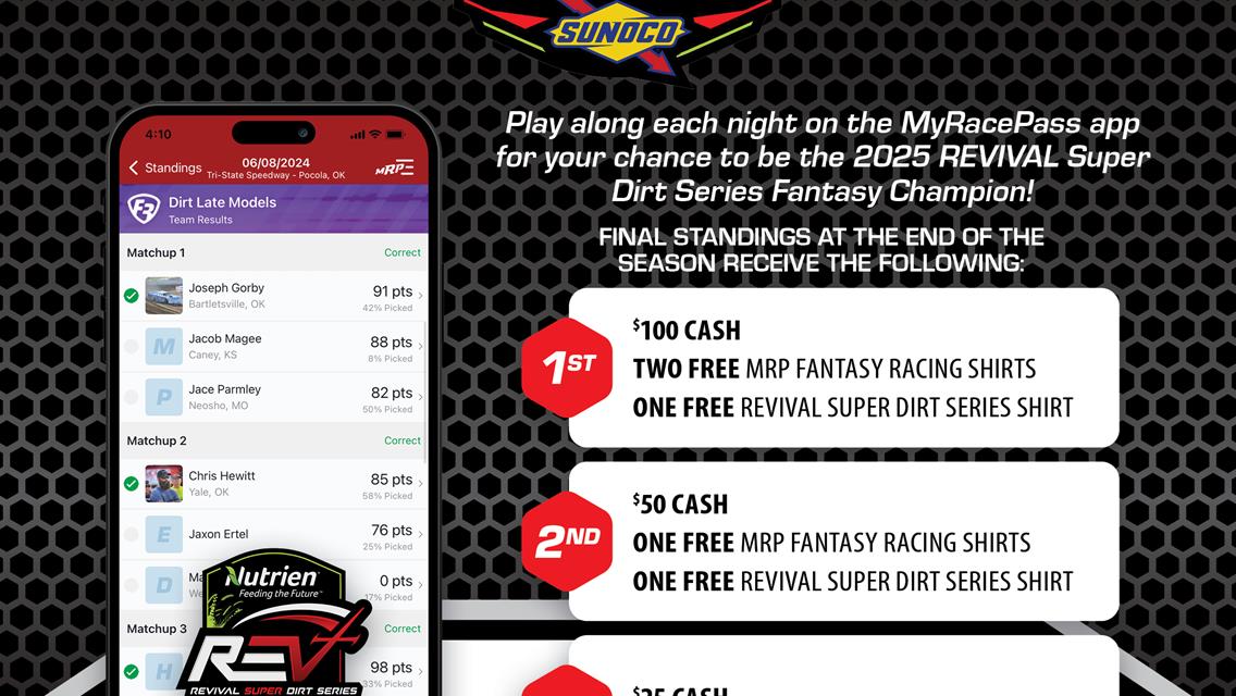 REVIVAL &amp; MY RACE PASS LAUNCH FANTASY RACING CHAMPIONSHIP FOR 2025