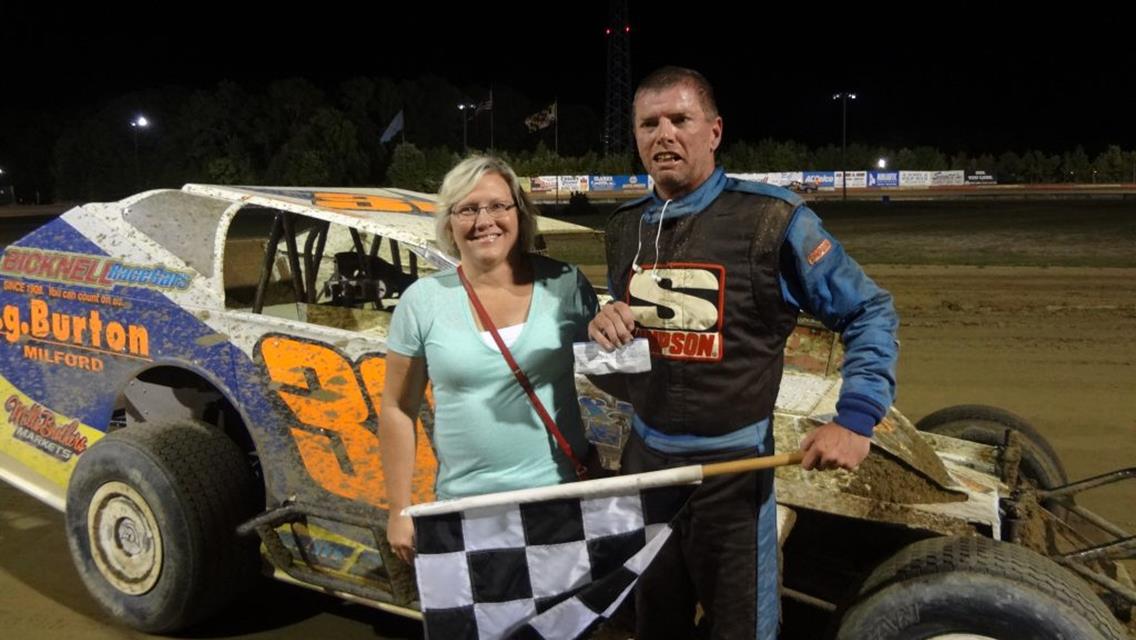 JAMIE MILLS RETURNS AND EARNS $3000 WIN ON FINAL LAP IN DELAWARE BIG BLOCKS