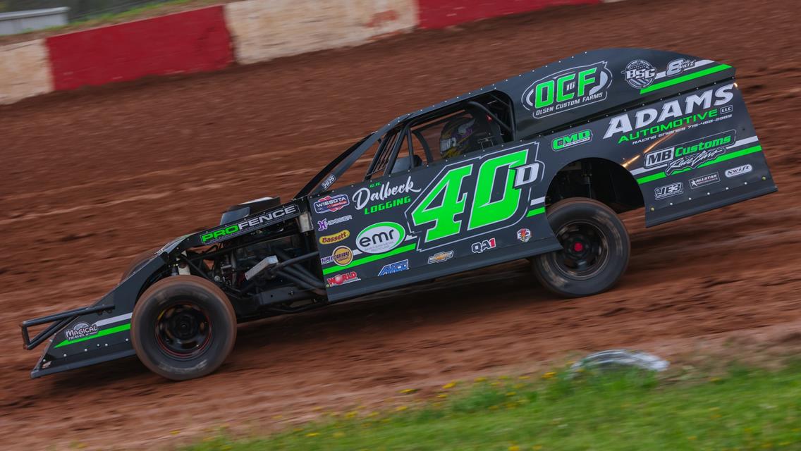 ADAMS ACCELERATES TO 2023 WISSOTA MIDWEST MODIFIED ROOKIE OF THE YEAR TITLE