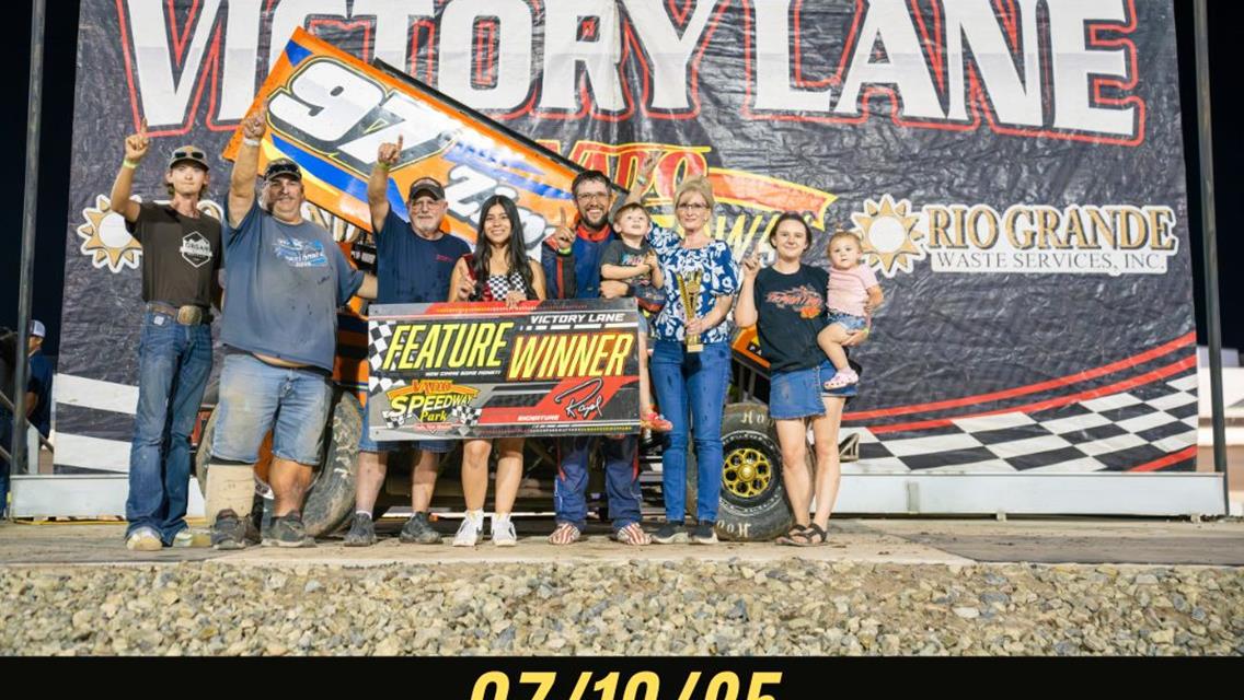 Derek DeMartino Dominates in POWRi White Sands Federal Credit Union Vado 305 Sprint Win