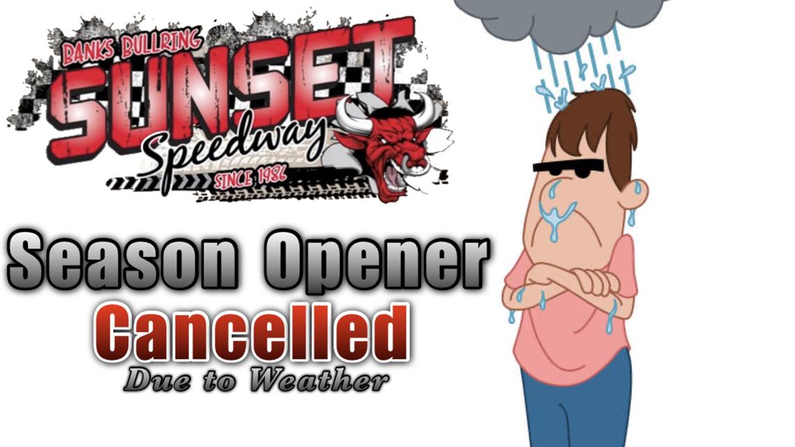 April 16th cancelled due to weather