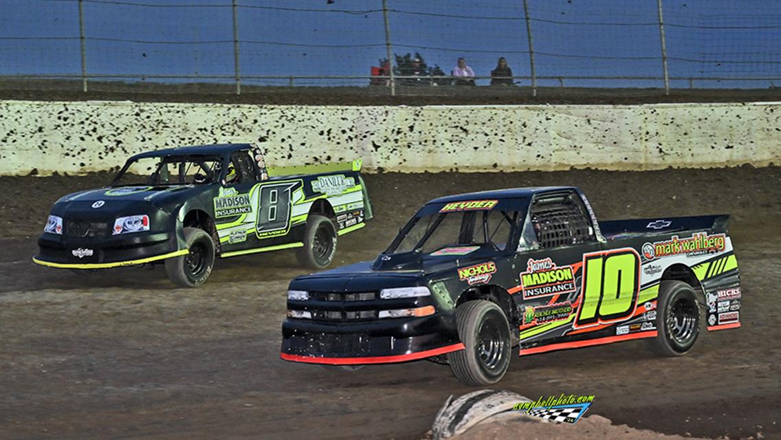 Anderson and Sherman wrap up points titles, while Dippman, Woodling, and Heyder grab feature wins